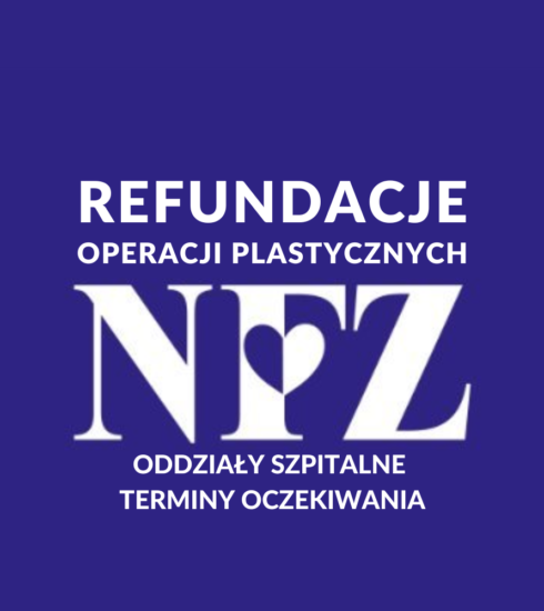 Wykaz zabiegów chirurgii plastycznej refundowanych przez NFZ, oddziałów szpitalnych i terminów oczekiwania