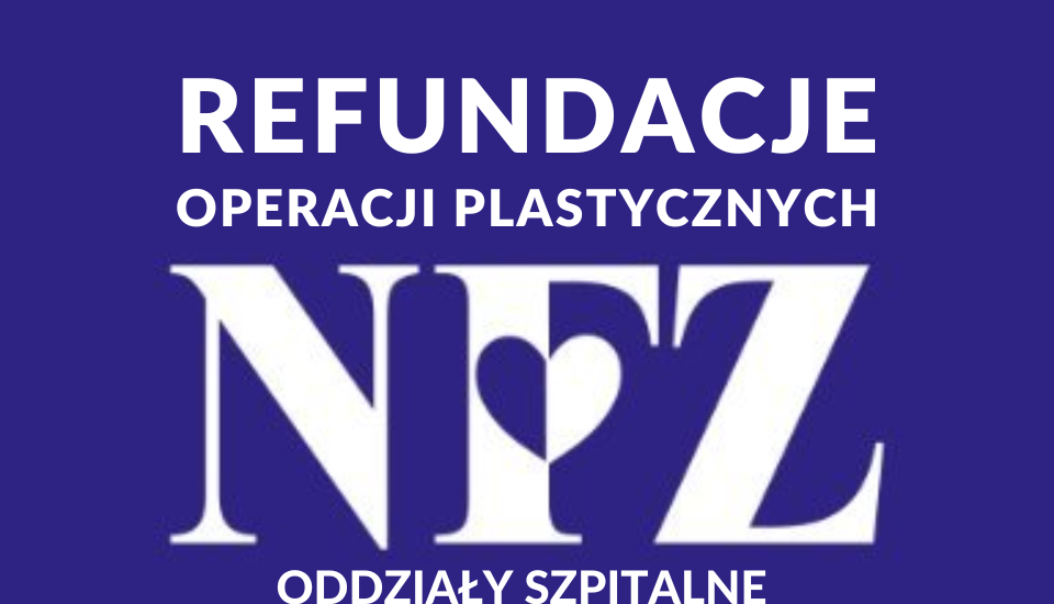 Wykaz zabiegów chirurgii plastycznej refundowanych przez NFZ, oddziałów szpitalnych i terminów oczekiwania